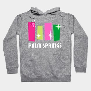 Palm Springs California Retro Vintage Hoodie